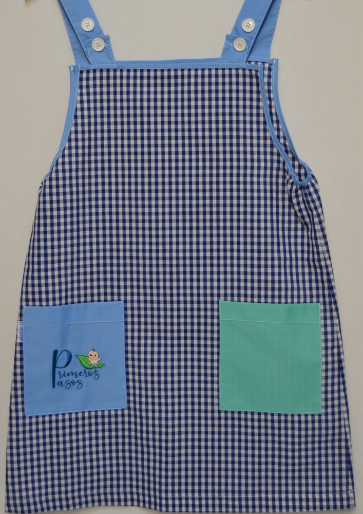 Pichi de cuadros azules y blancos