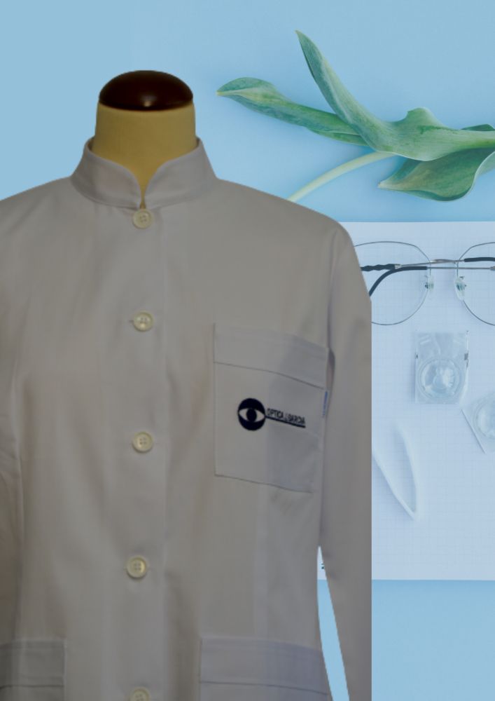 uniforme sanitario con logo