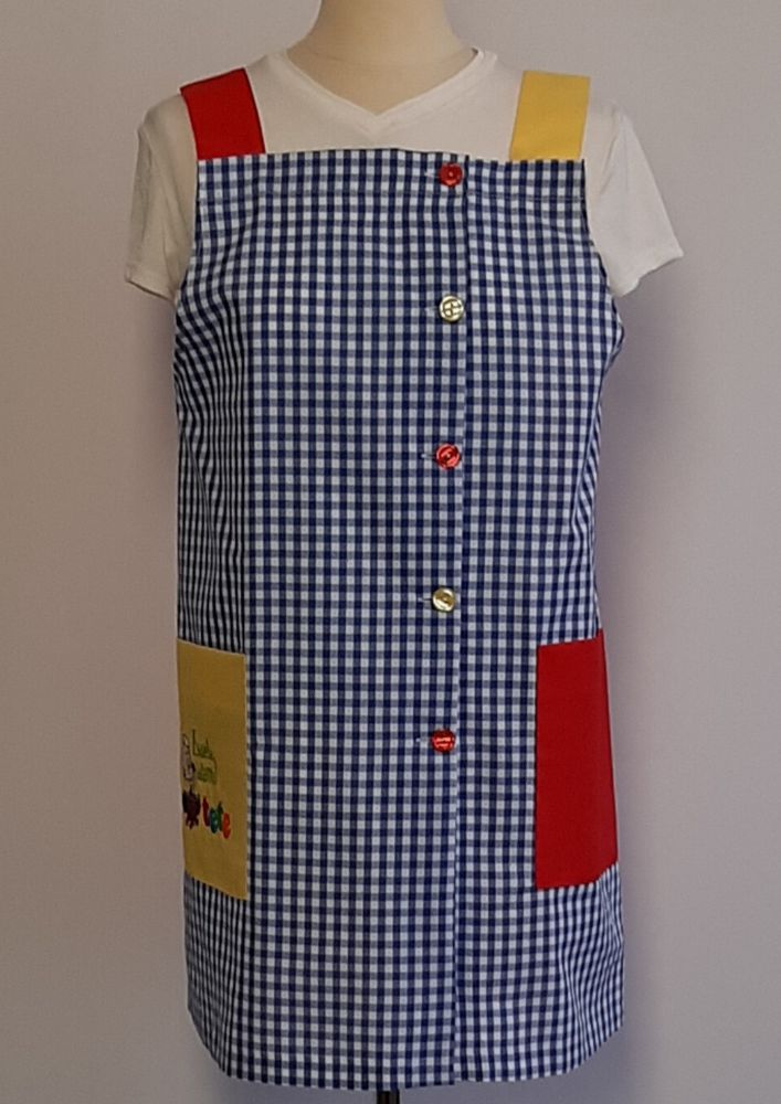 pichi cuadros azules y blancos