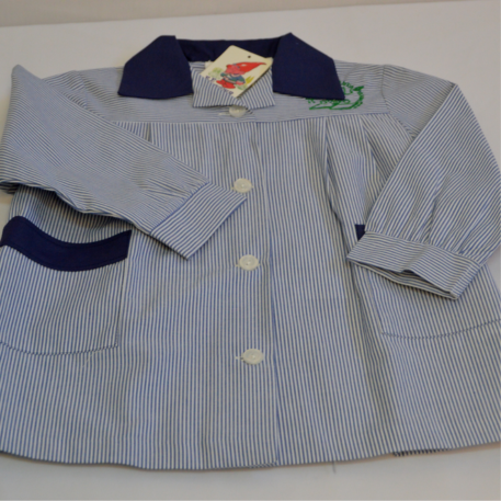 uniforme de colegial azul