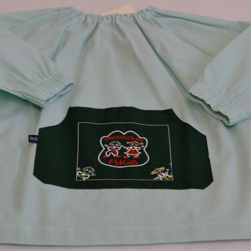 babi verde con estampado